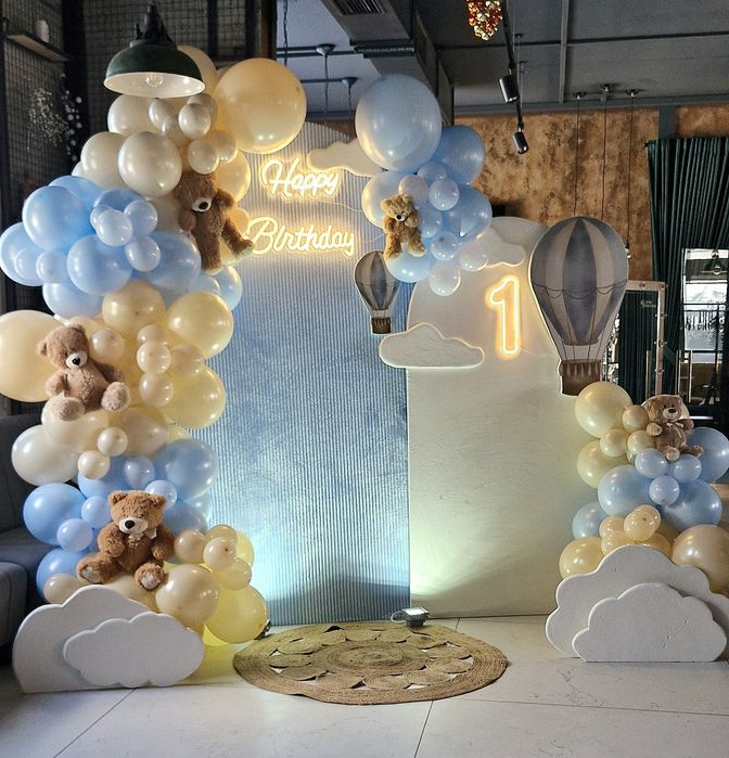 Фотозона. Міні -фотозони та кулькові композиції для дитячого свята.