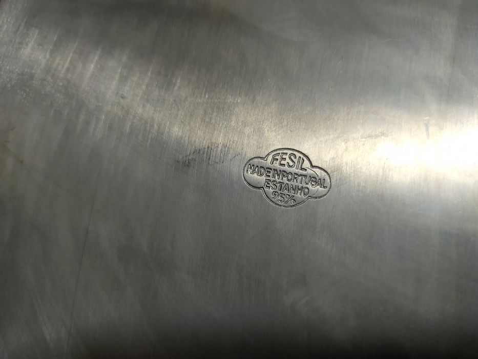 Terrina e Prato Estanho