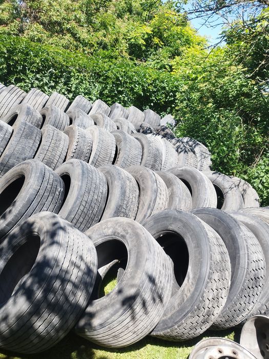 Opona opony ciężarowe TIR naczepa napęd 385/65 R22.5 385/55/22.5 napędowe 315/80 315/70 22.5 prowadzące 315/70 Mega Apollo, Goodyear, Dunlop, Michelin