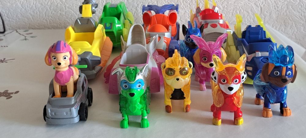 Игровой набор Щенячий патруль с машинками 6 героев