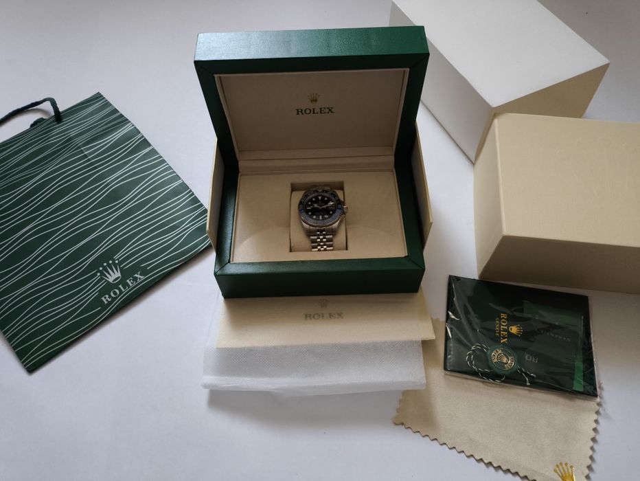 Zegarek Rolek GMT Master II "Batgirl" 40mm  zestaw
