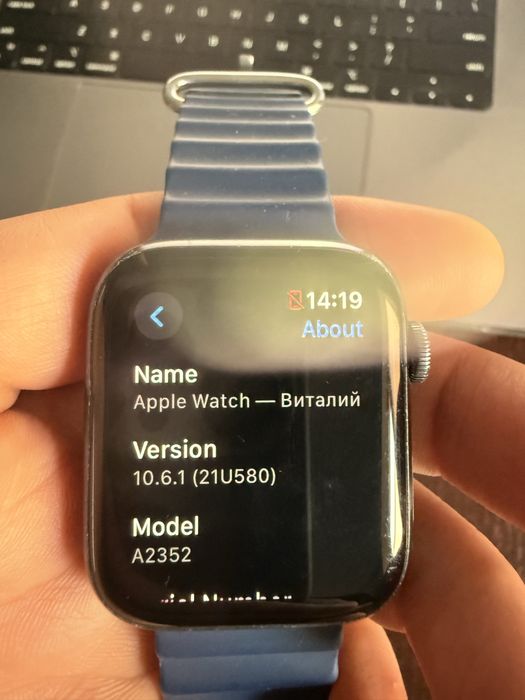 Apple Watch SE 44 mm Space Gray Alu