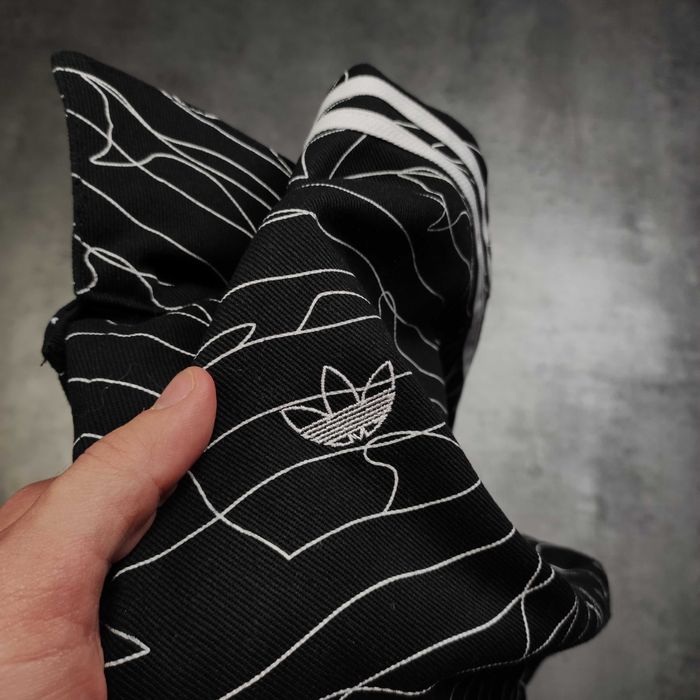 MĘSKA NOWA Kurtka Premium Adidas Wzorki Rozpinana 3 Paski Originals