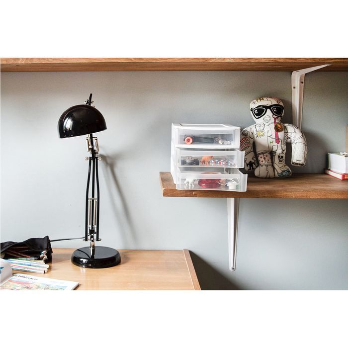 szafka modułowa 3 szuflady a6 wąskie czarna