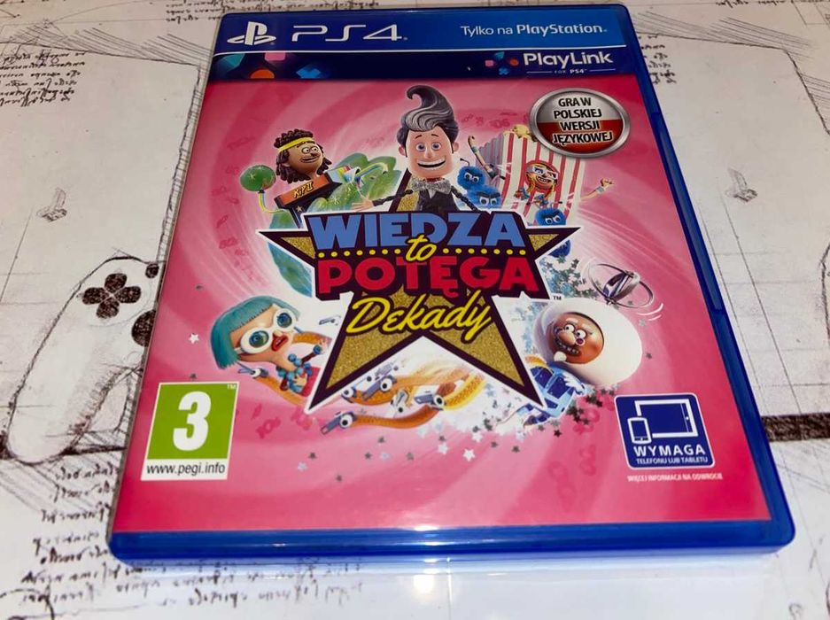 Wiedza To Potęga Dekady Ps4 polska wersja bez rys