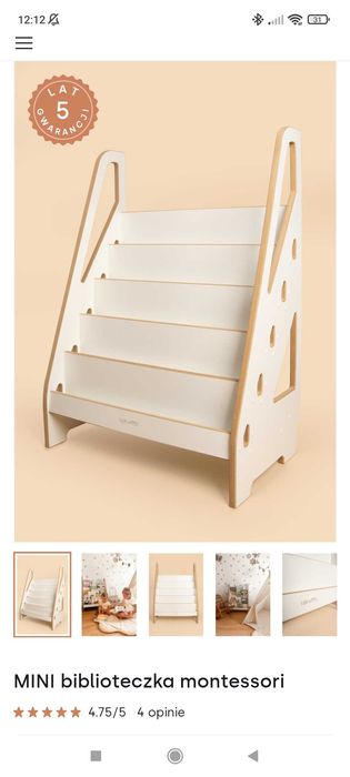 Biblioteczka dla dzieci, Montessori