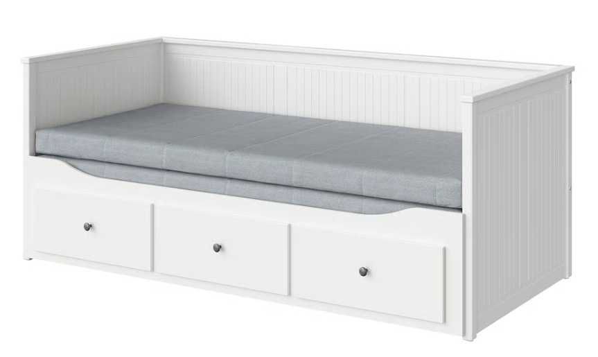 Cama IKEA HEMNES - Com arrumação e possibilidade de uso como sofá