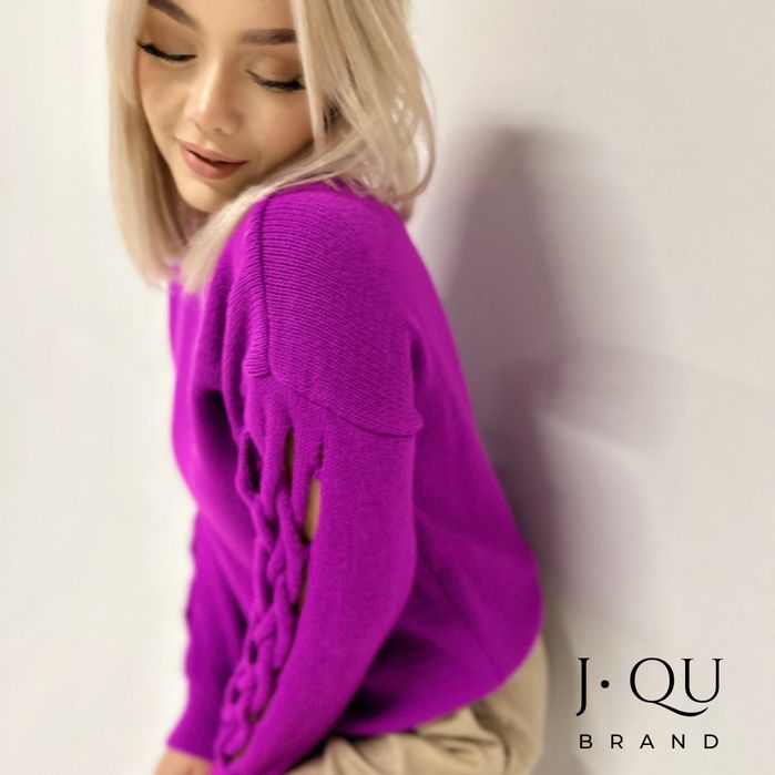 Sweter YOU Różowy one size