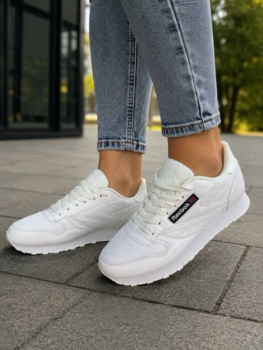 Кросовки недорого ! Женские кроссовки Reebok Натуральная кожа Последняя пара 36 размер Красовки рибок Ребок женские