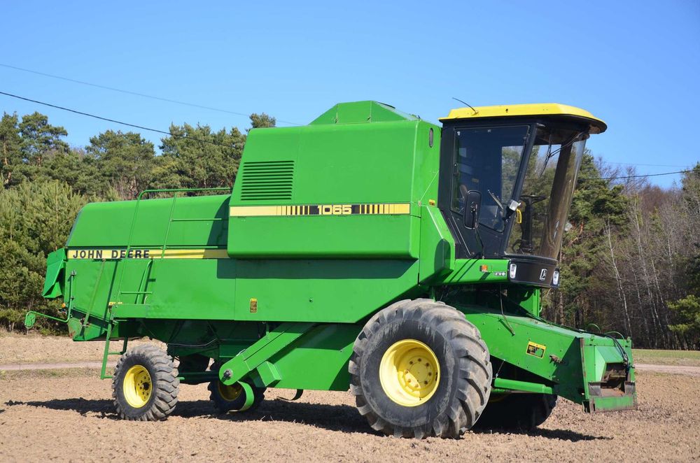Свіжий комбайн John Deere 1065 Кондиціонер Довга вигрузна 4,20 жатка