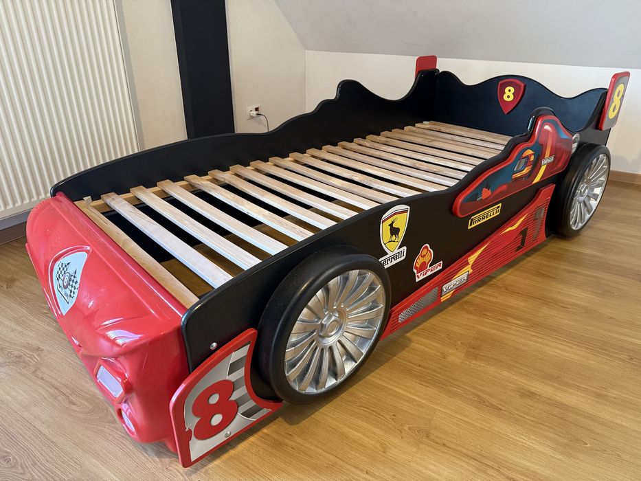 Łóżko - super samochód wyścigowy/auto