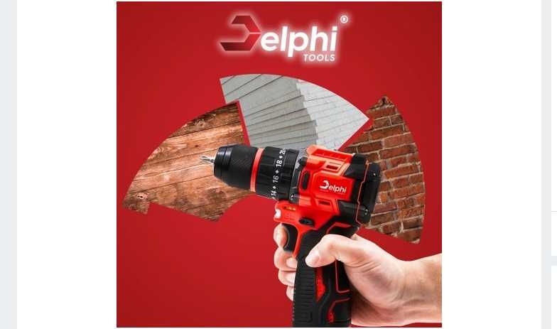 Wkrętarka UDAROWA Delphi akumulatorowa 16V BITY TORX +GRATISY