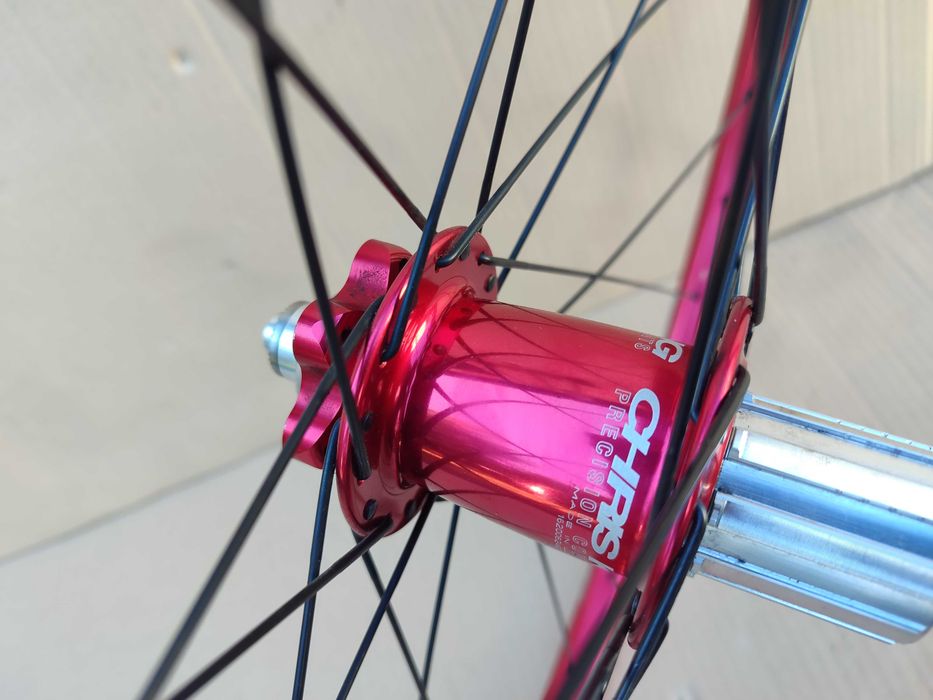 Koła MTB 26" Chris King / Spank Tubeless Qr9mm Super Stan !
