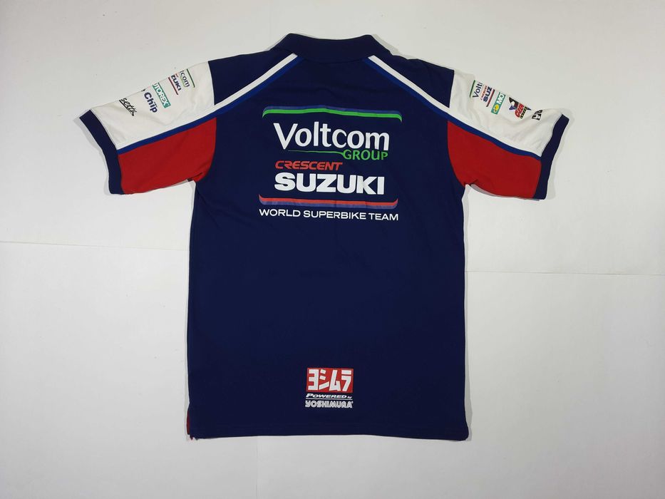 Спортивная футболка поло Suzuki Moto Racing