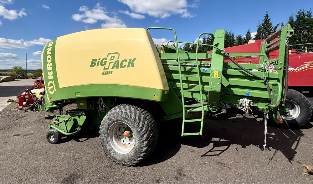 enfardadeira gigante krone