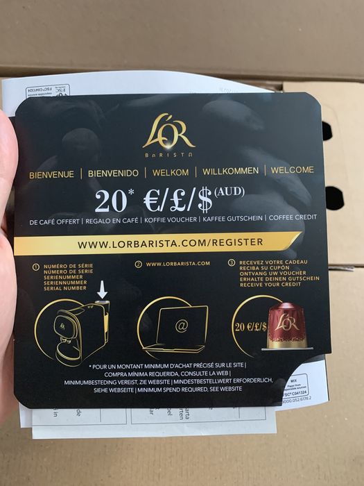 Philips Lor Barista sublime compact piano noir LM9012