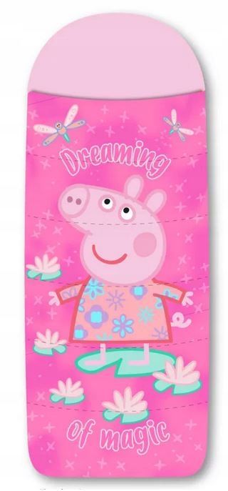 Śpiwór Śpiworek przedszkolny Świnka PEPPA 140x70cm