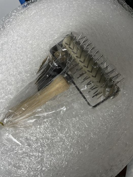 Wałek do ciasta pizza chleb stal nierdzewna