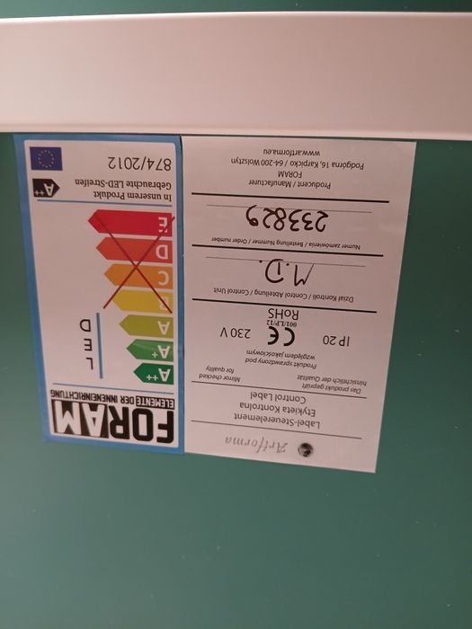 Lustro LED Artforma