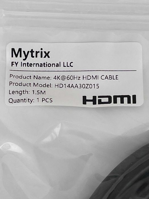 HDMI кабель Mytrix