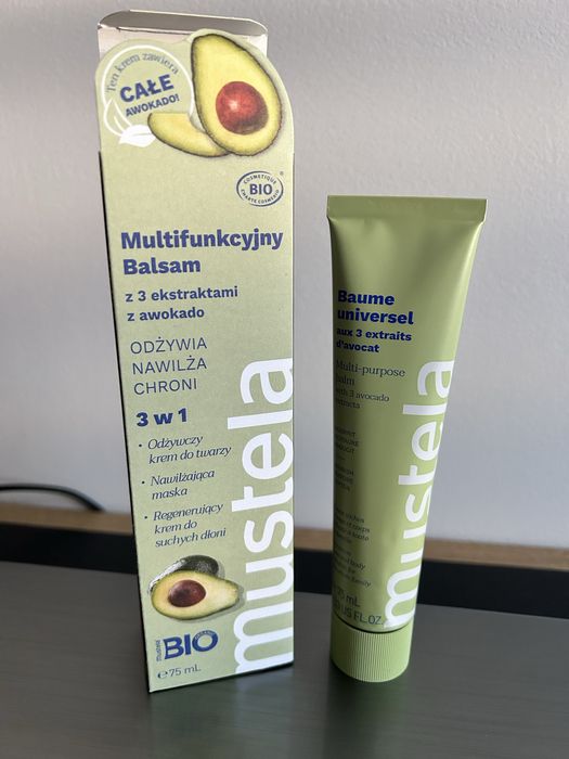 Mustela Multifunkcyjny balsam 3 w 1 zielony krem 75 ml