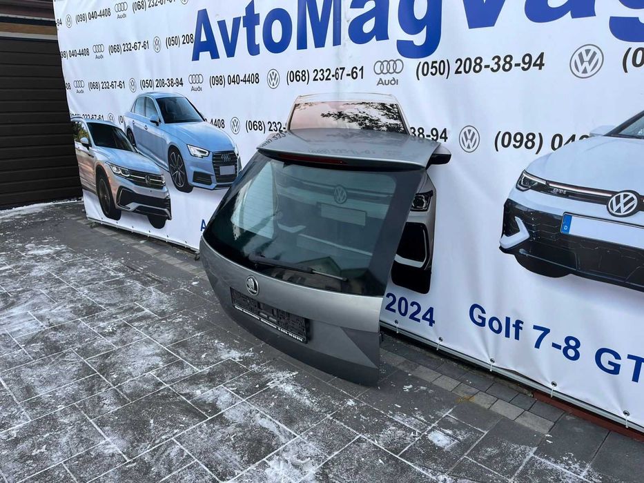 Кришка багажника ляда шкода октавія skoda oktavia a7 октавиа ресталінг