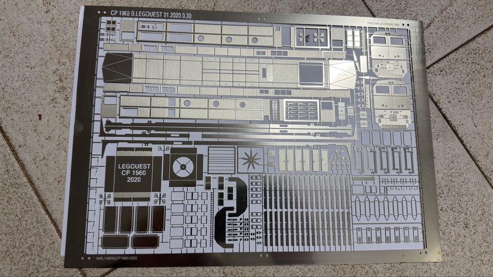 Kit latão locomotiva 1960 CP
