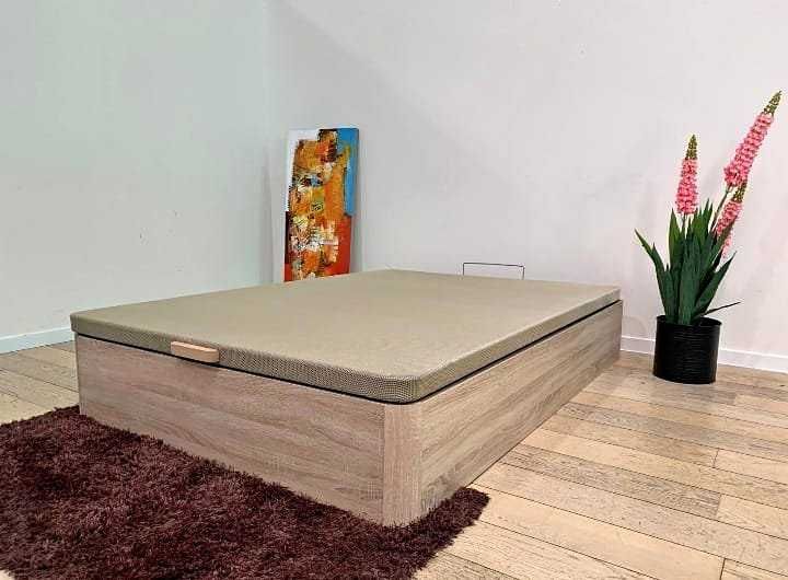 oferta cama com baú nova envio gratis