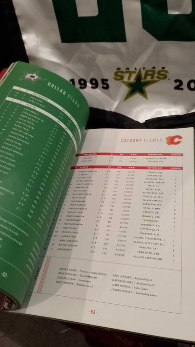 Jere Lehtinen - Revista Dallas Stars + Galhardete