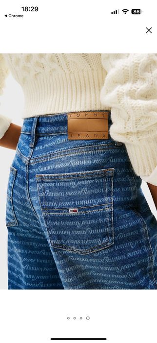 Джинсы палаццо Tommy Hilfiger