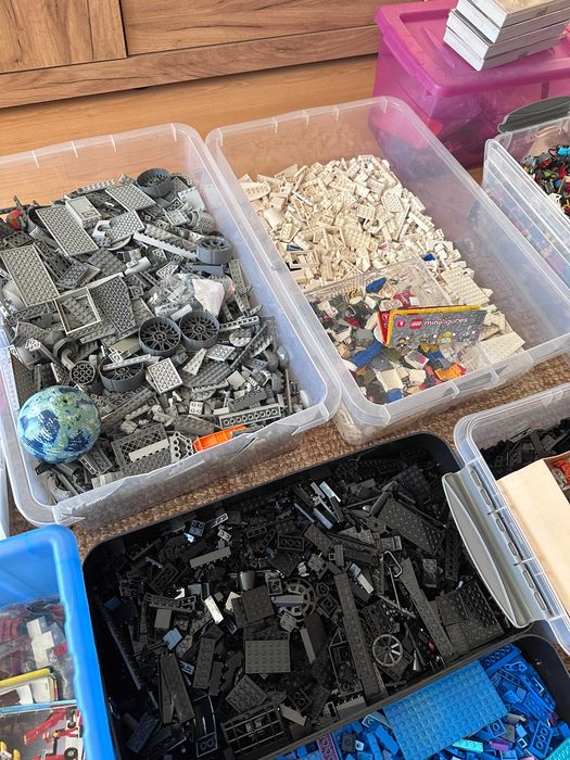 Lego mix - Star Wars, City i inne ponad 45 KG + zestawy