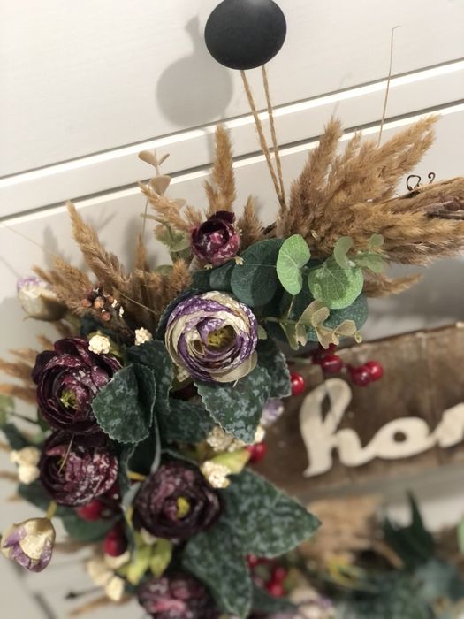 Большой венок в стиле Zara home, H&M home.