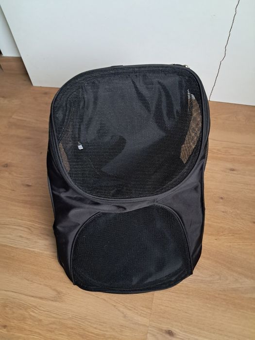 Mochila para transporte de gato de médio e  pequeno porte