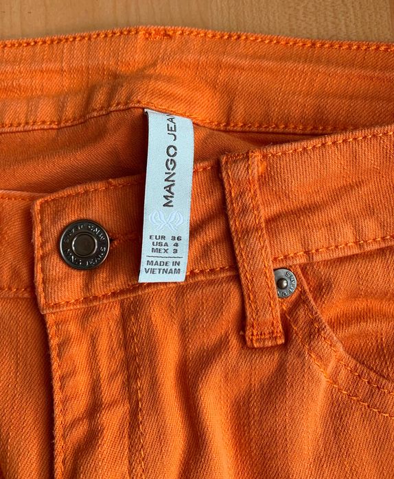 MANGO Spodnie jeansy damskie r. 36