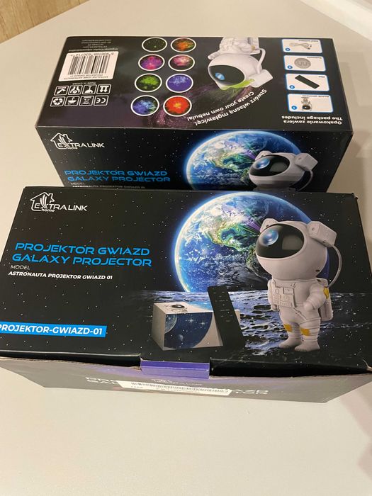 Nowy - Projektor gwiazd Galaxy - astronauta