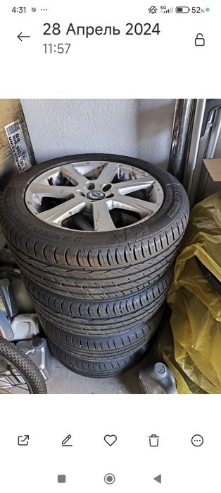 Opony letnie  w doskonałym stanie