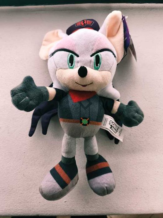 Peluche Sonic Prime NYC Rebel Rouge 32cm