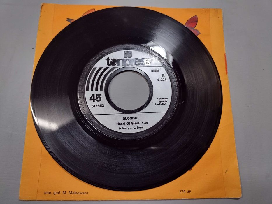 Winyl Blondie - Heart of Glass 7" Singiel