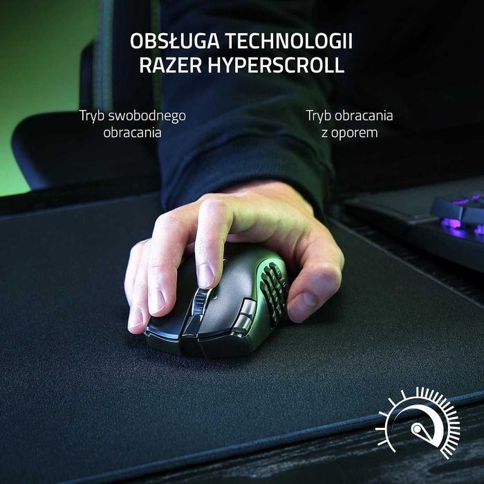 Razer Naga V2 Hyperspeed - Ergonomiczna