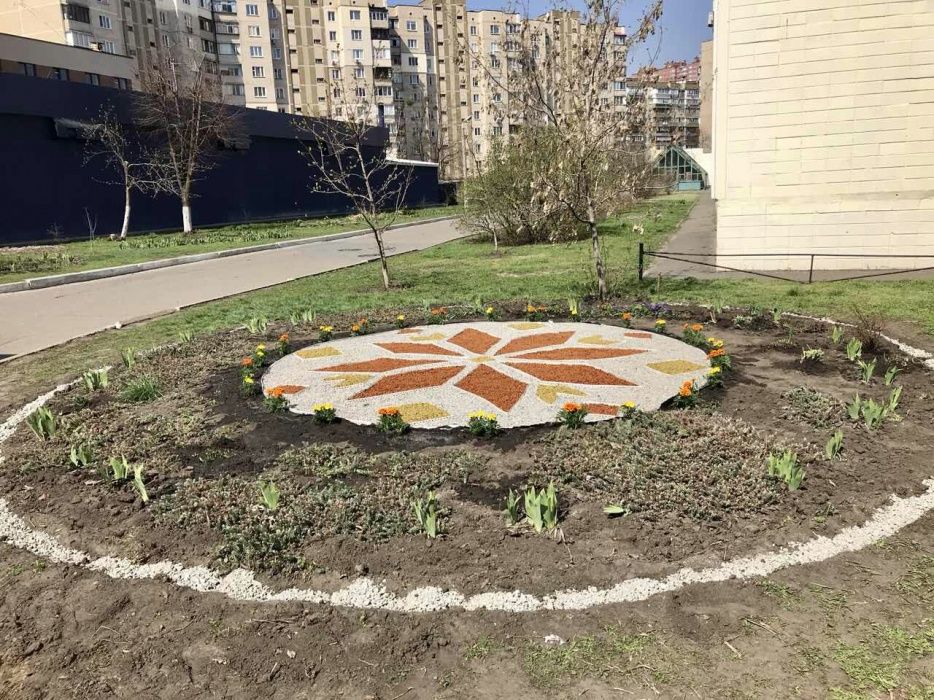 Технология (бизнес) покраски щебня,керамзита,песка.Цветной щебень.