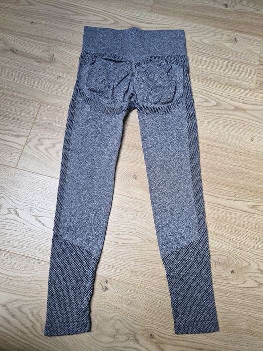 Legginsy z marszczeniem rozm S