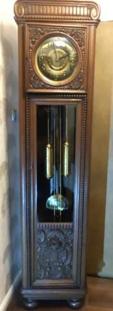 Zegar Stojący KIENZLE ok. 1920r - bogato  rzeźbiony