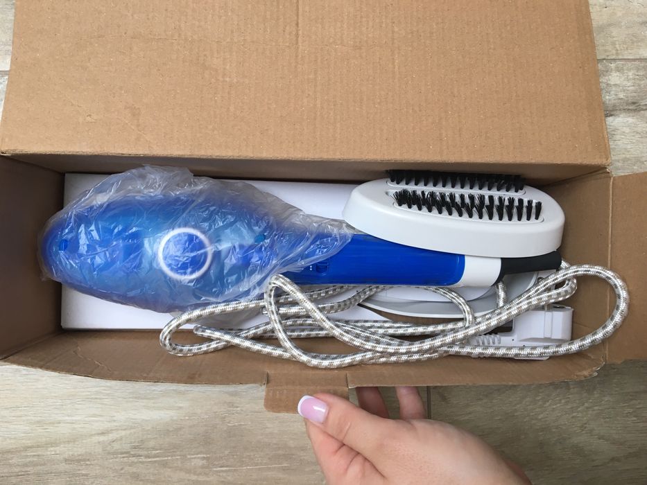 Mini żelazko, parownica, strimer