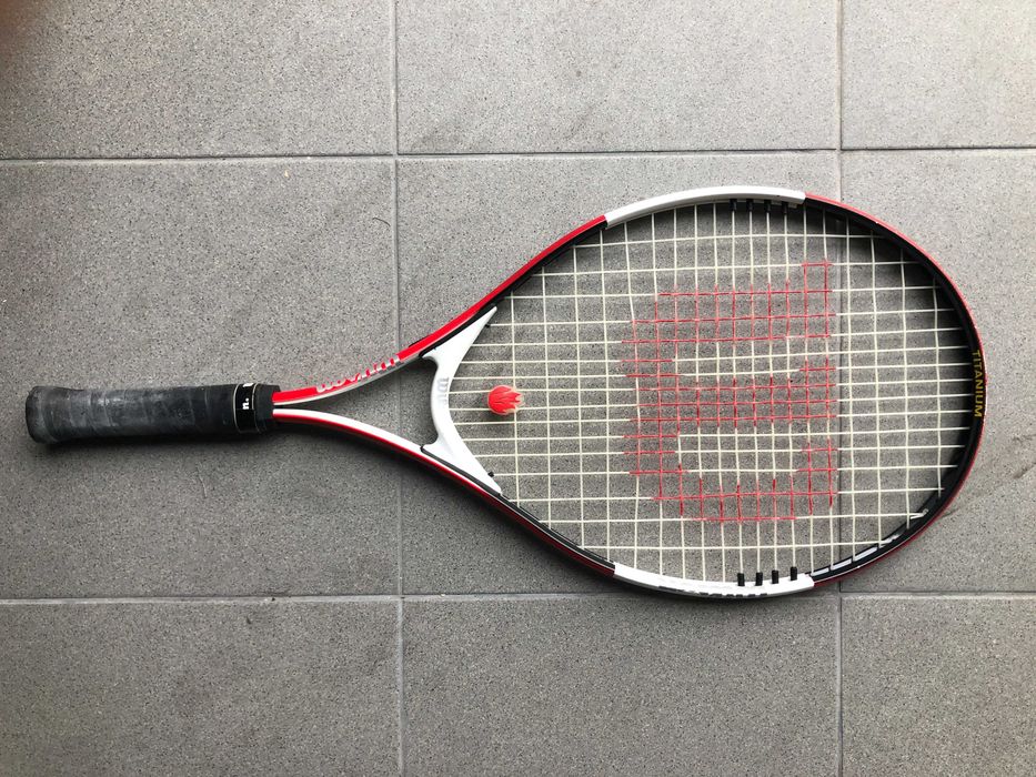 Raquete de ténis da Wilson com saco