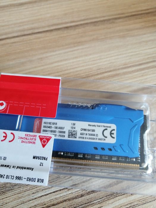8GB memory Module hyper-1866cl 10 240pin