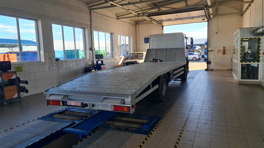 Zabudowa laweta najazd panelowa super mocna DMC 16-18 Ton MOTO-LUK
