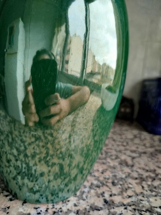 Pote verde vintage