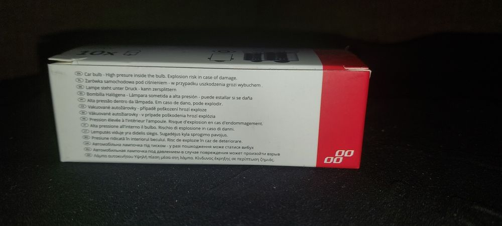 Lâmpadas Halogen bulbs R10W