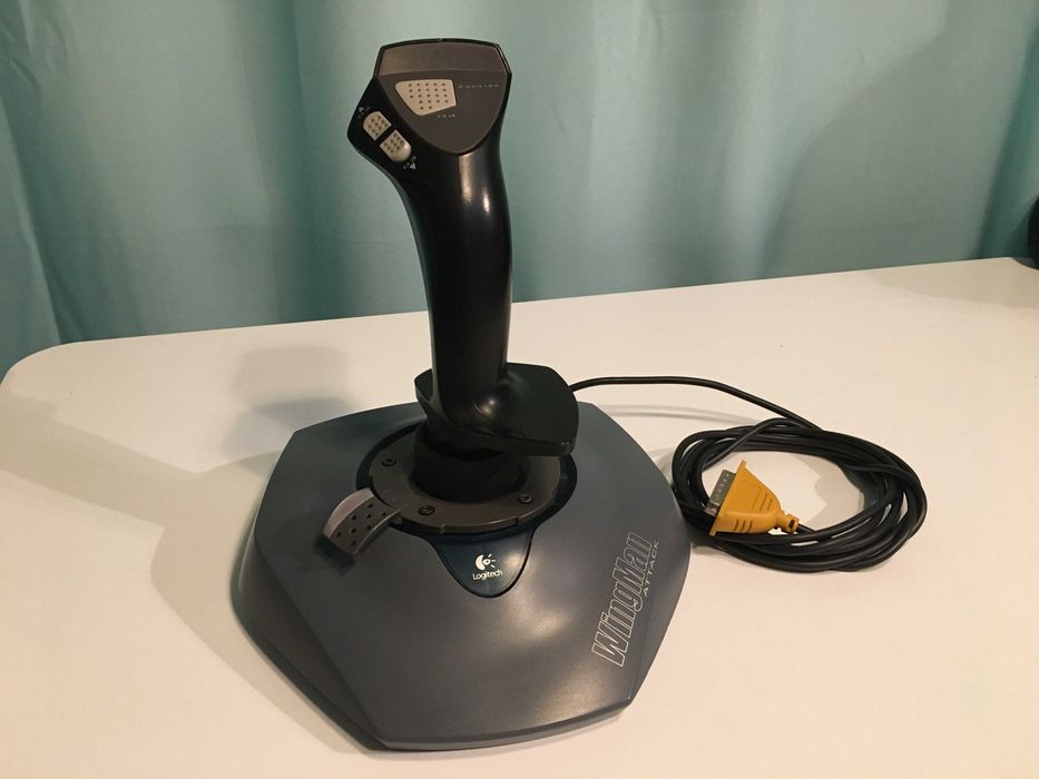 Kontroler Joystick Logitech WingMan ATTACK lot samoloty symulator PC