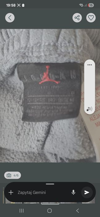 Dresy sportowe Jordan.